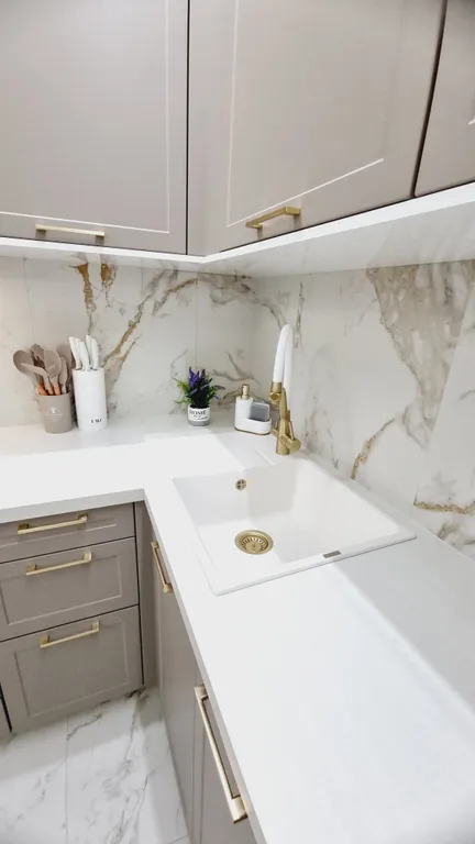 Квартира с дизайнерским ремонтом в 10 минутах от центра Краснодара