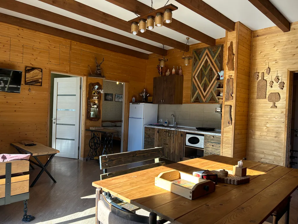 Уютный дом с красивым видом на горы