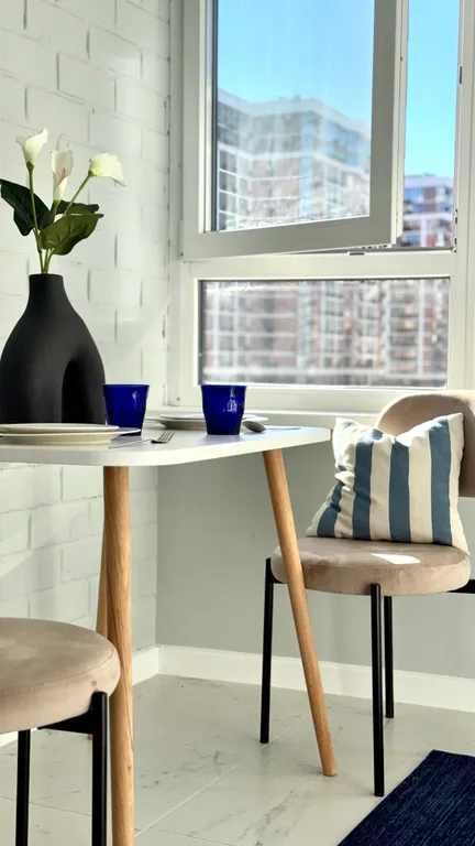 Квартира Квартира Уютная стильная студия с большим балконом. Транзит из Крыма — Краснодар