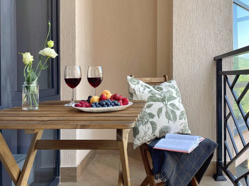 Апартаменты с видом на горы