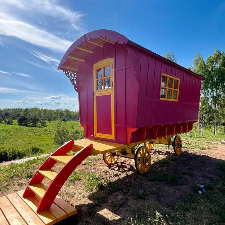 Уникальный арендный объект Кибитка на холме