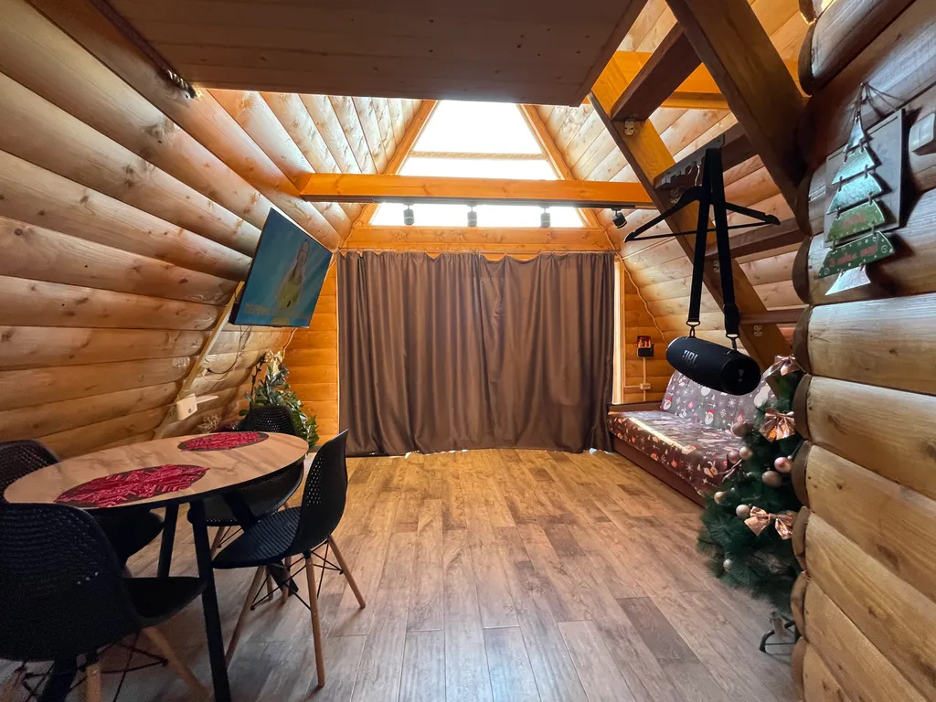 Уютный домик A-frame