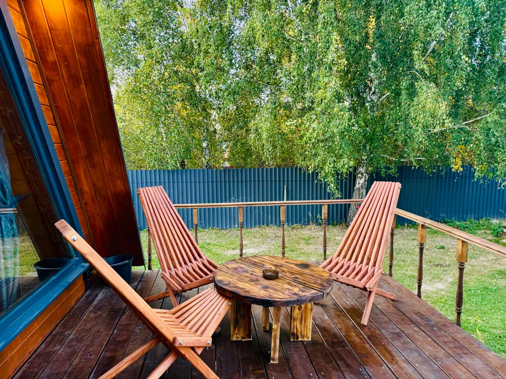 Уютный A-frame дом