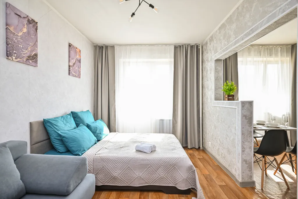 Квартира Квартира Уютная студия на Взлетке — Красноярск