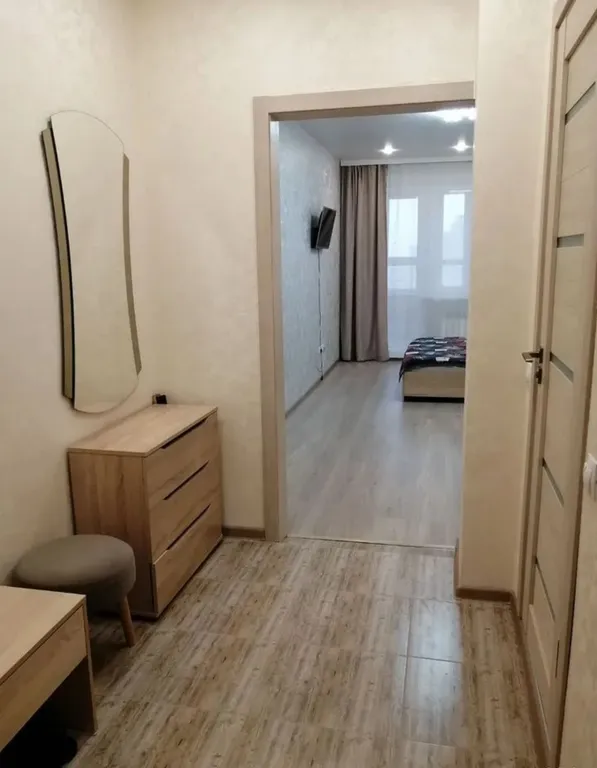 Уютная студия с видом на город