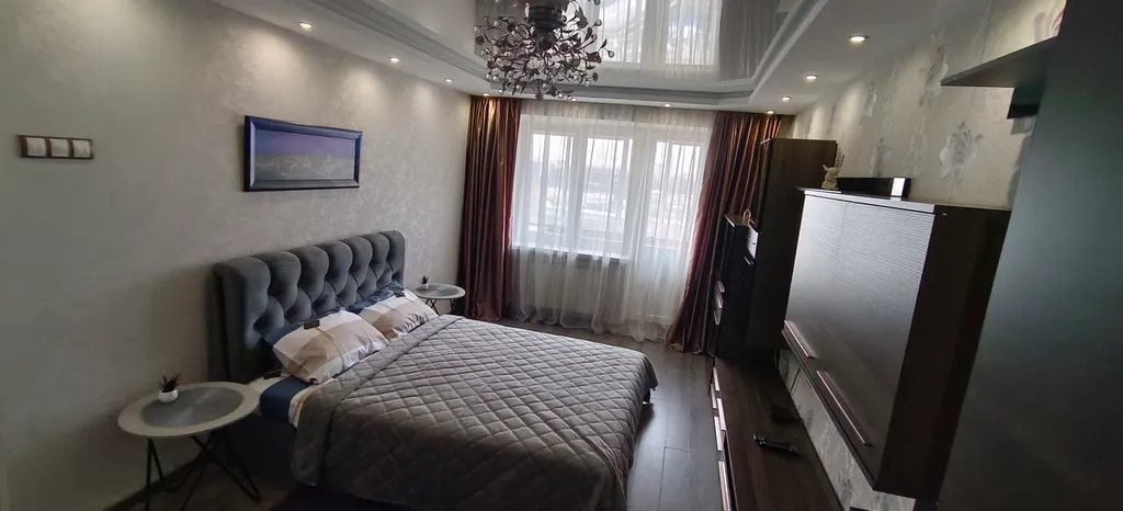 2-комнатный апартамент, рядом вокзал и Немига