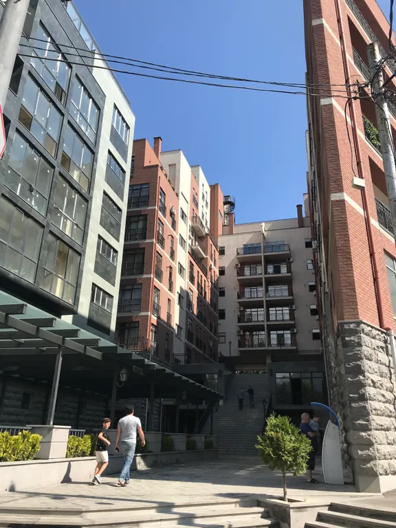 Потрясающий вид на старый Тбилиси