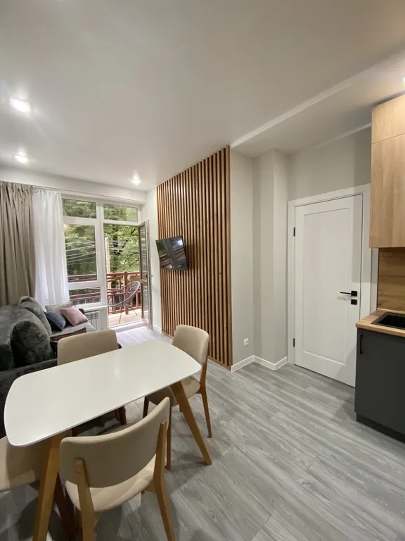 Апартамент Астра с балконом в ЖК Куршевель