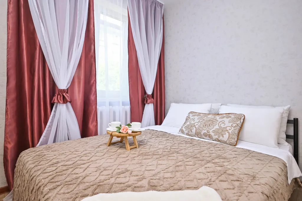 Уютная однокомнатная квартира на четырёх человек