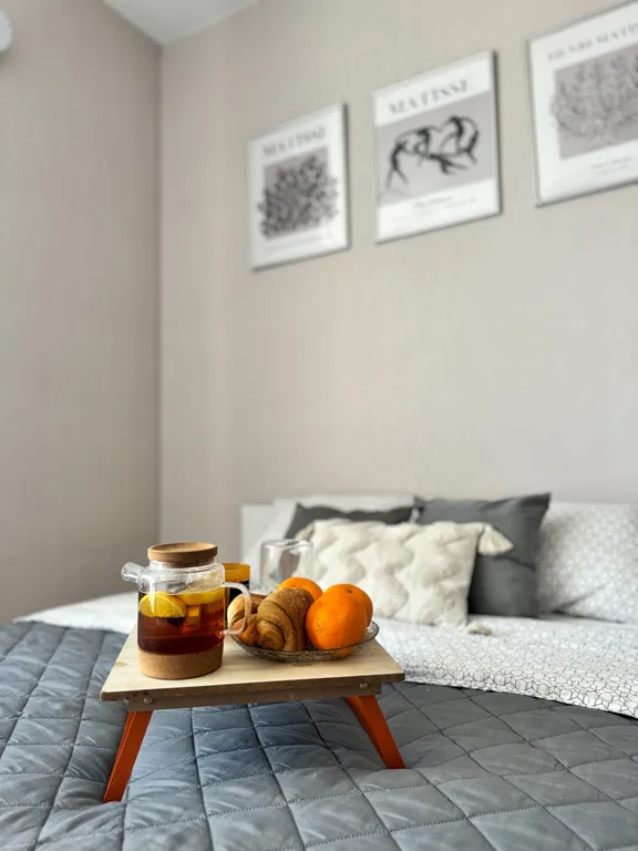 Уютная студия в 15 минутах ходьбы от метро Берёзовая Роща на двоих