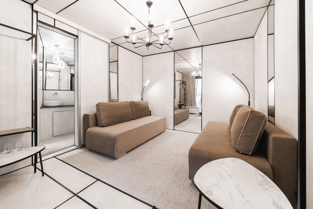 Дом-Куб на берегу Истры до 4-х человек