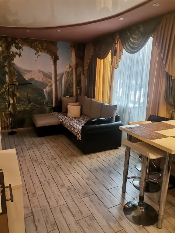 Квартира с камином в центре города