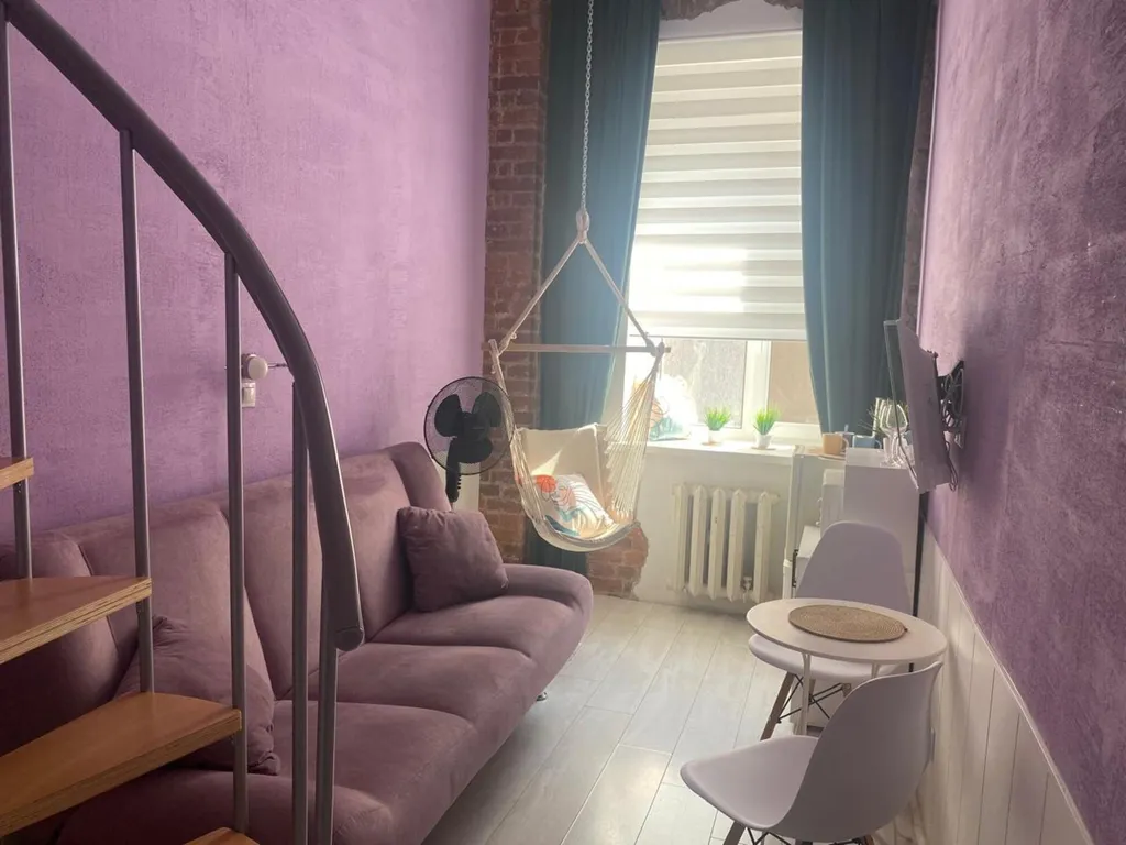 Квартира Квартира Студия с гамаком  New Horizon Есения в историческом центре Питера — Санкт-Петербург