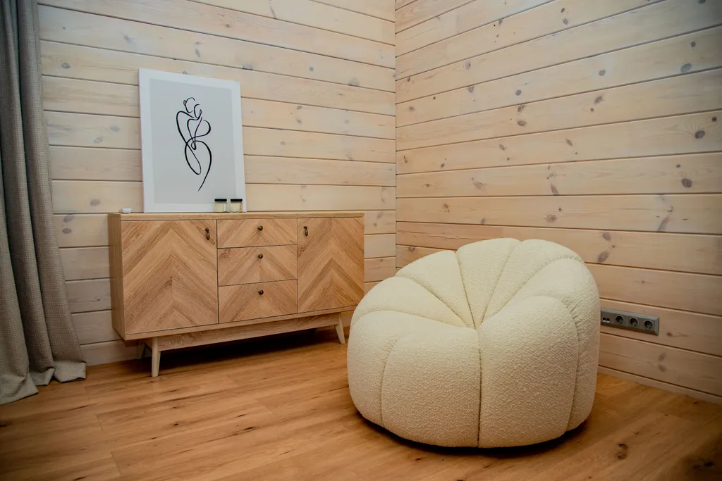 Шале Гнездо с бассейном и сауной