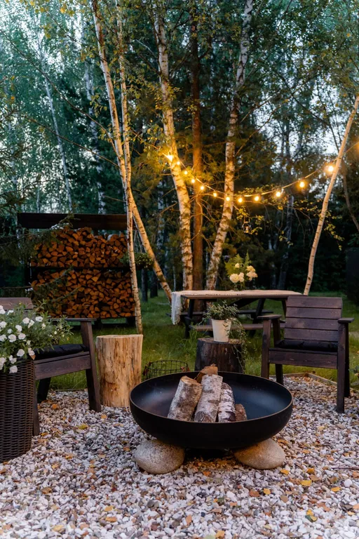 Уютный дом с сауной в лесу