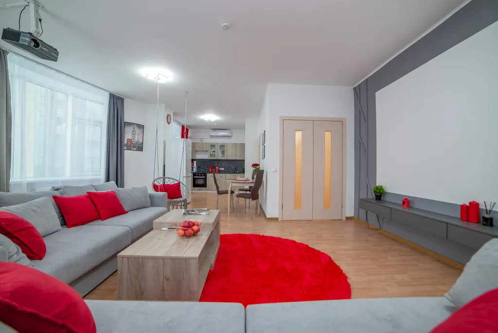 Бордовый закат в Чемпион-парк