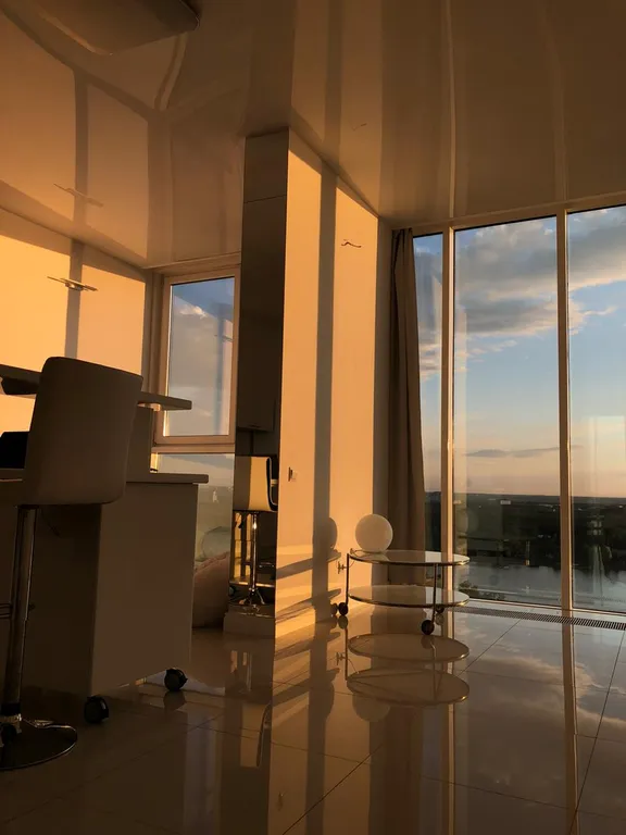 Квартира Квартира Белая панорамная студия Dream Sky — Санкт-Петербург
