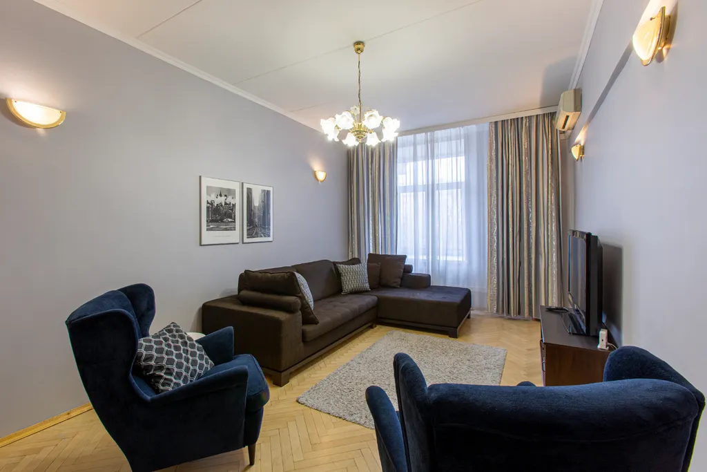 Квартира Квартира на Кутузовском в 1 минуте от метро Парк Победы — Москва