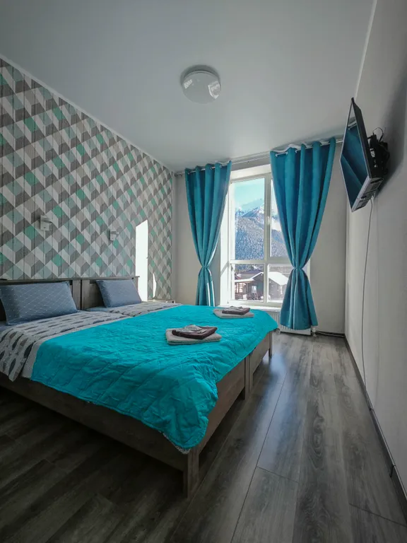 Квартира Двухместный номер с раздельными кроватями на первом этаже — аренда посуточно в Архыз