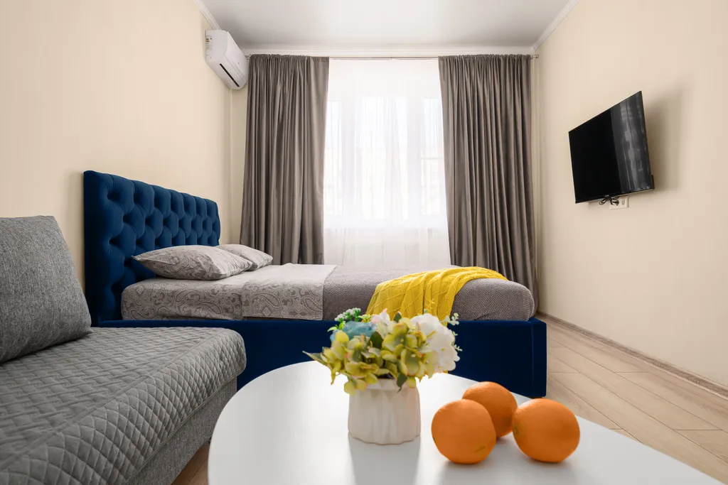 Квартира Стильные апартаменты Goodtime Apartments с прекрасным видом на стадион — Краснодар
