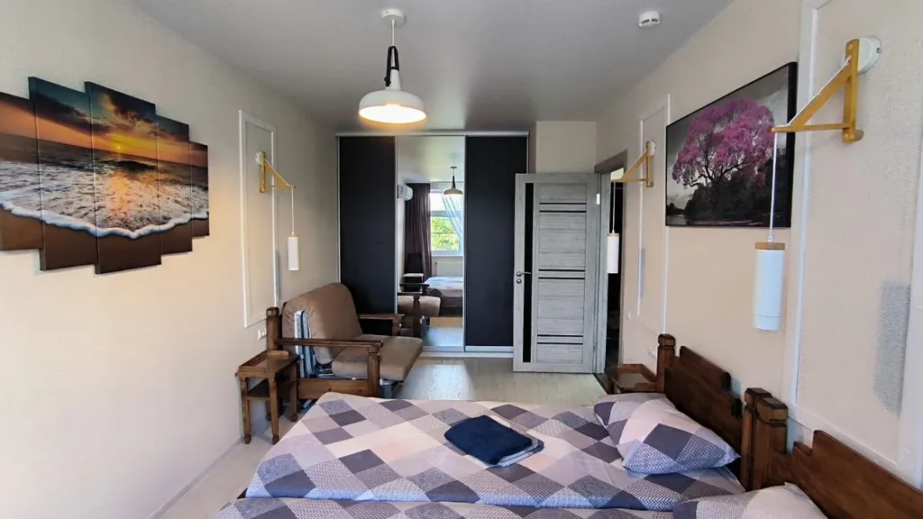 Квартира Уютная 1-комнатная квартира в 6 минутах от моря — Анапа