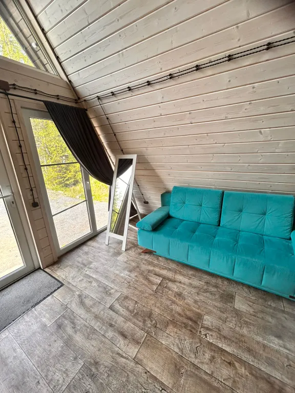 А фрейм 2 c видом на лес