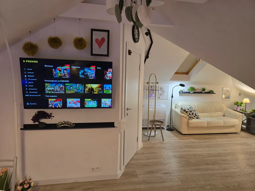 Семейная мансарда для спокойного отдыха на Западном