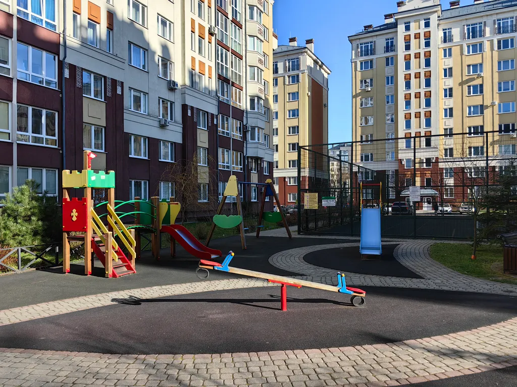Квартира СТОП.СНЯТО! Апартаменты с кондиционером и балконом возле парка — Зеленоградск