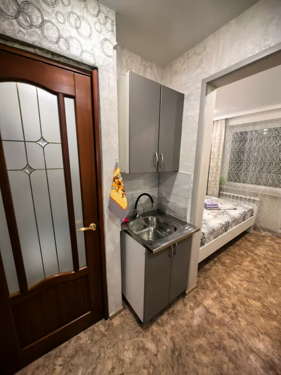 Уютная студия с балконом