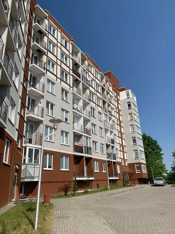 Уютная квартира в курортном городе Светлогорск 1, огороженая территори