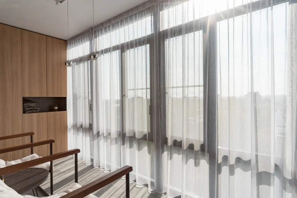 Дизайнерская лофт-студия с шикарным видом на город