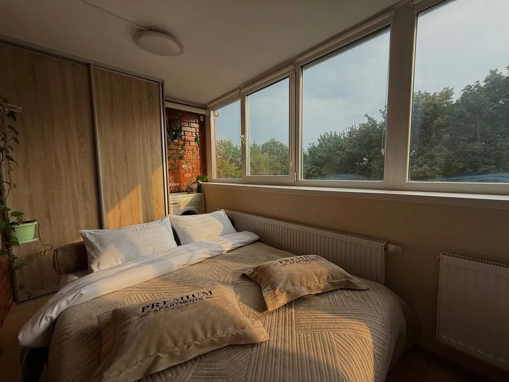 Апартаменты с аквариумом и видом на парк