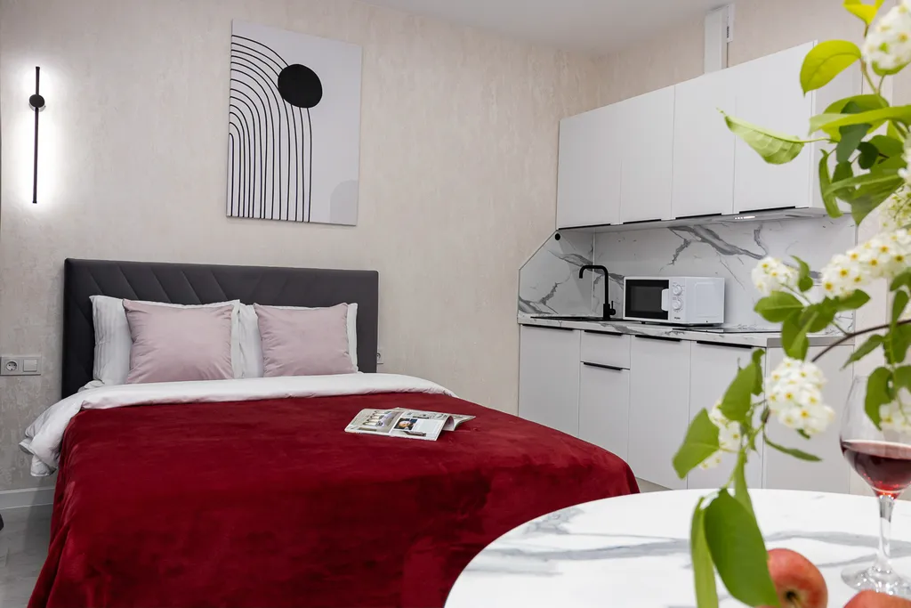 Квартира Квартира Уютная студия с Панорамным видом в Достоянии — Краснодар