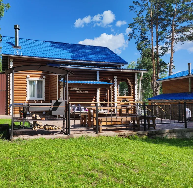 Коттедж Уютный дом с камином и кедровой баней-бочкой на дровах — аренда посуточно в Дивногорск
