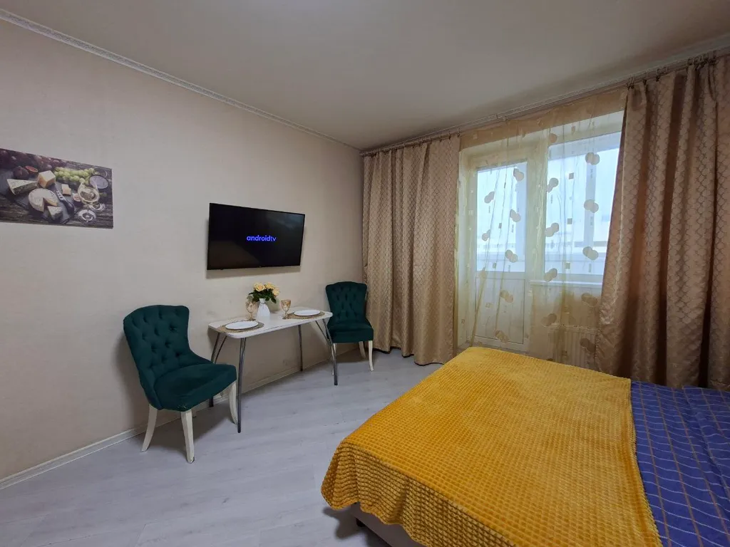 Уютная студия для комфортного проживания