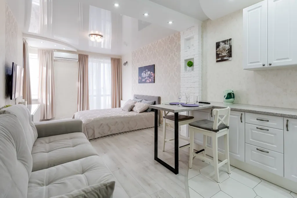 Дизайнерская просторная студия площадь Чкалова