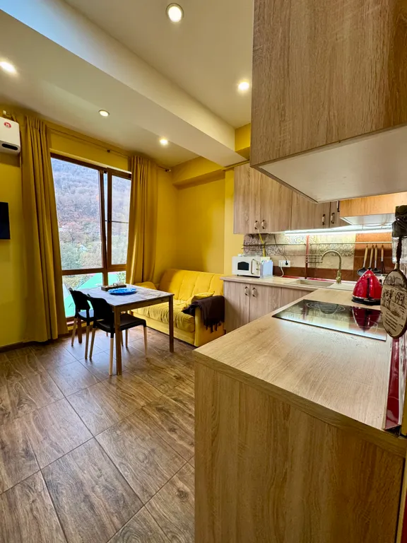 Квартира Светлая двухкомнатная квартира в Красной поляне — Красная Поляна