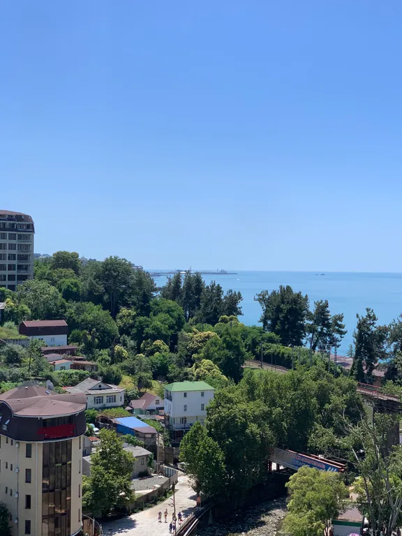 Квартира у моря  с большим балконом в ЖК Посейдон