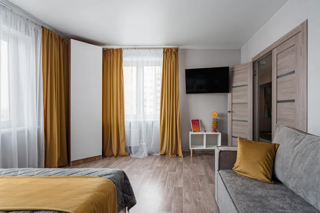 Квартира Дизайнерская 2-комнатная квартира одного художника — Красноярск