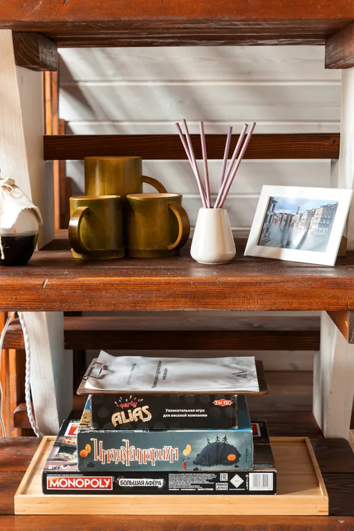 Papino village blue домик рядом с водопадом и лесом