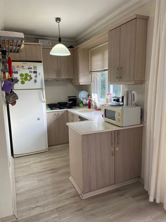 Апартамент с бассейном во дворе в райском уголке Ичмелера