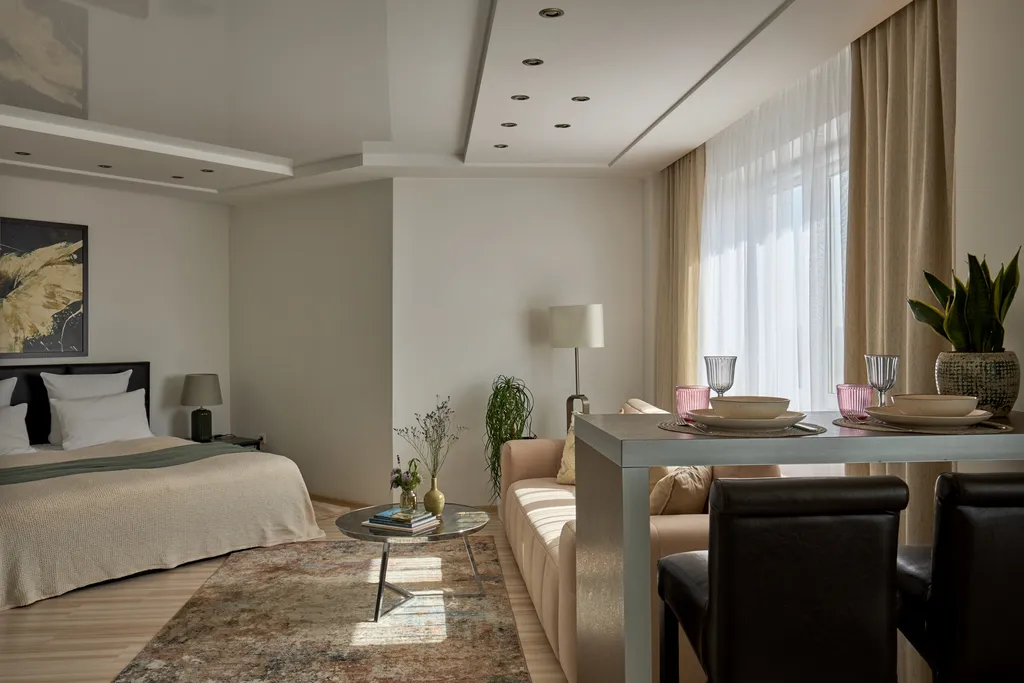 Современные апартаменты студийного типа