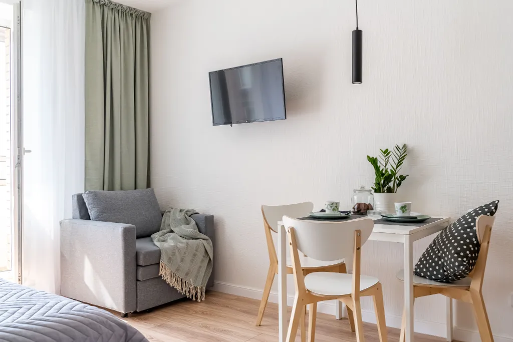 Квартира Квартира Зелёная студия в посёлке Песочный — Песочный