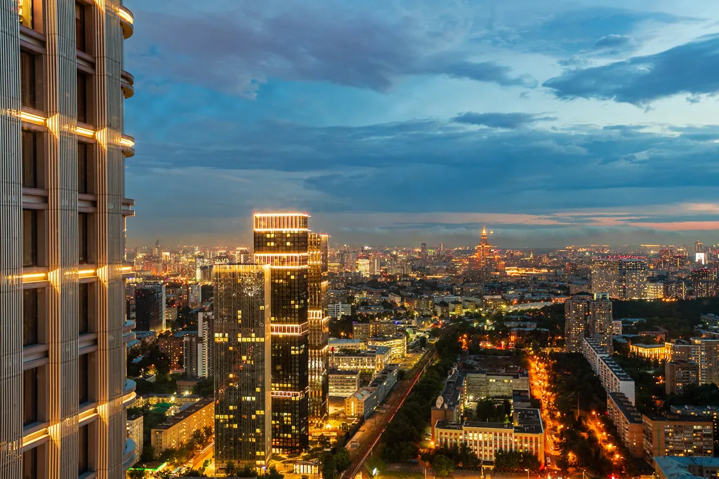 Квартира Квартира Бизнес класс на 52 этаже, умный дом и потрясающий вид на Москву — Москва