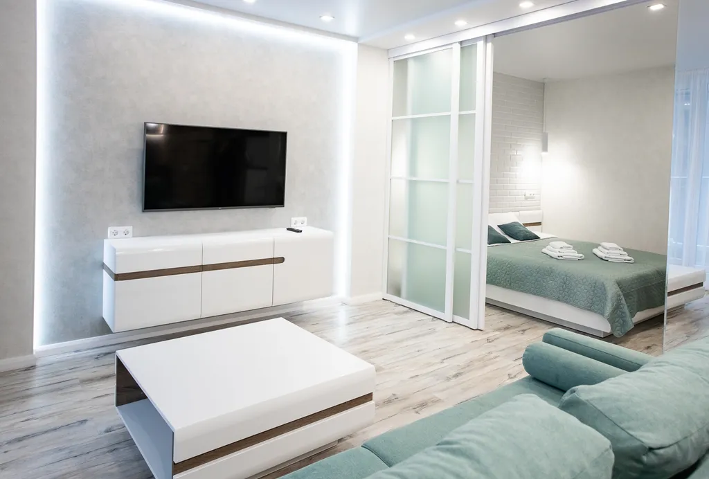 Апартаменты в Баден СПА подогреваемым уличным бассейном