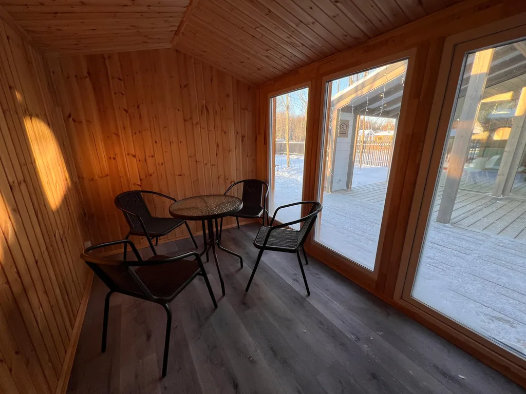 Коттедж Дом с баней у Ладожского озера с теплой купелью — Коккорево