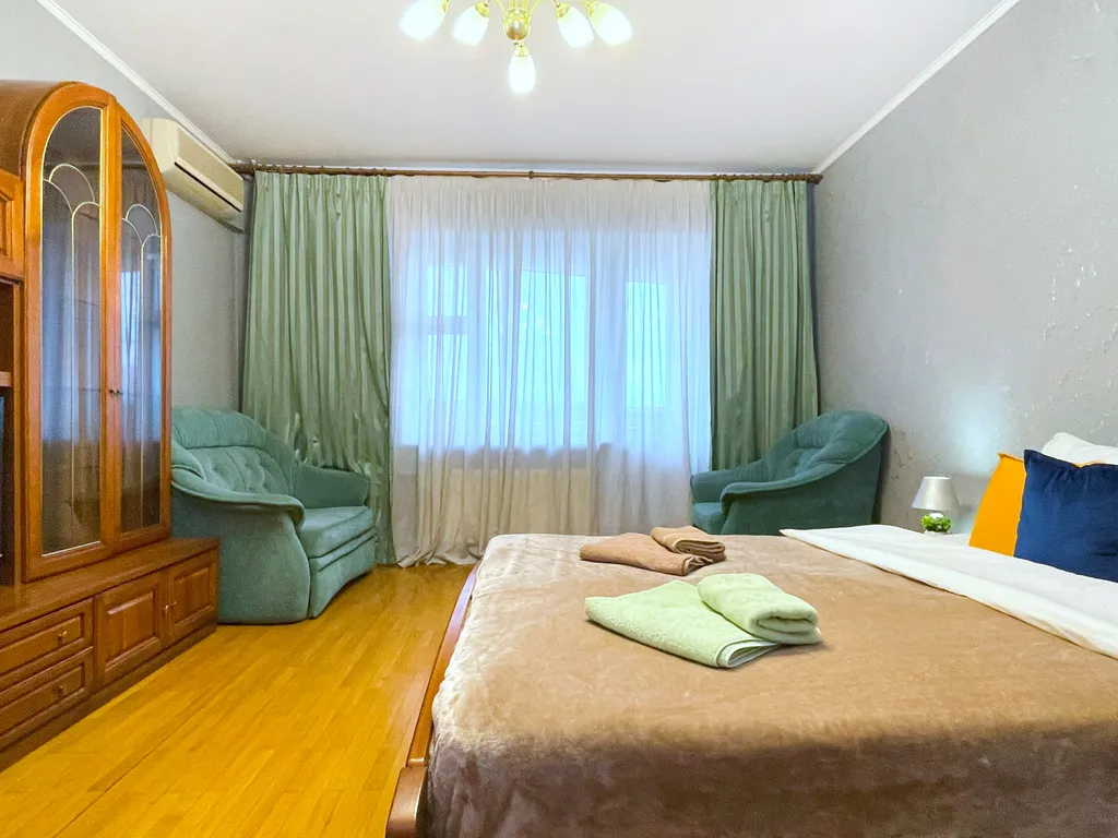 Просторная 1-комнатная квартира