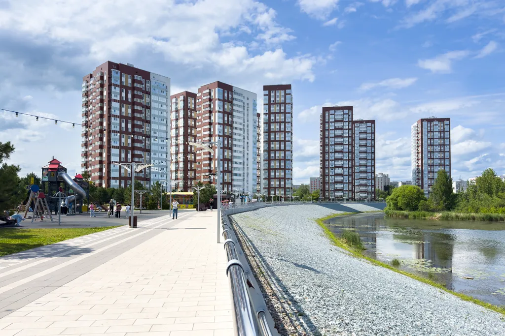 Студия на Набережной реки в ЖК Аквамарин