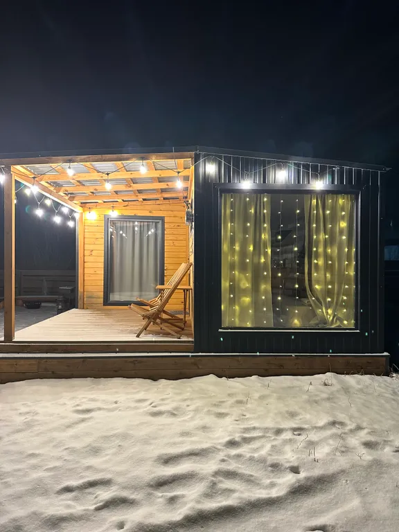 Благоустроенный дом рядом с ГЛК Манжерок