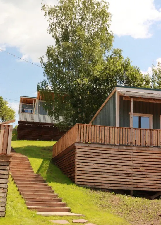 Коттедж Уютный гостевой дом с террасой на берегу озера — Кашира